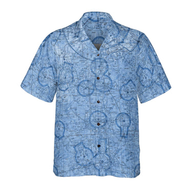 AOP Coconut Button Shirt The Minneapolis Blue Ice Coconut Button Camp Shirt