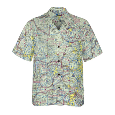 AOP Coconut Button Shirt The Nashua Aviator VFR Coconut Button Camp Shirt
