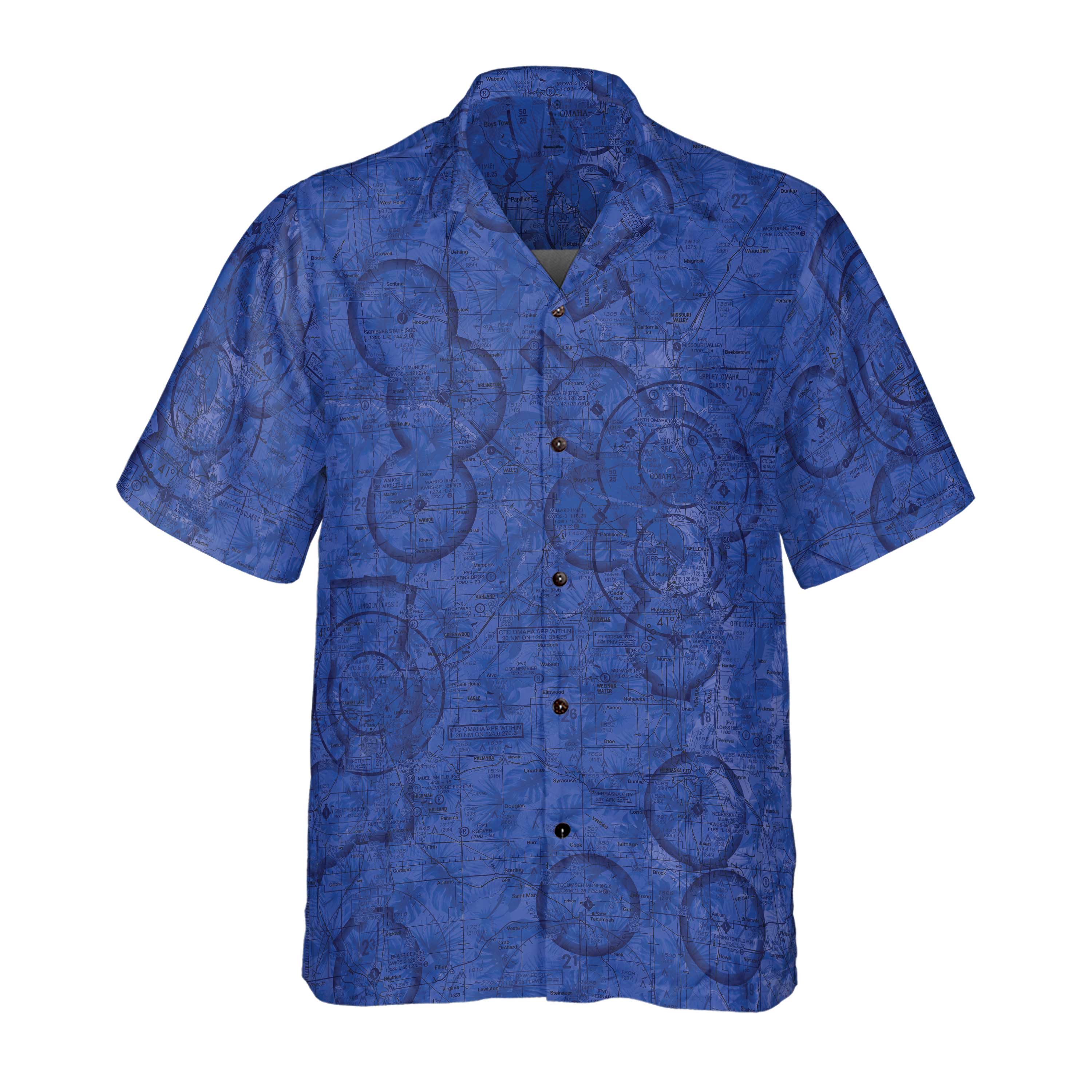 nebraska dress shirt Nebraska Leeward White Navy Mini Grid Dress Shirt