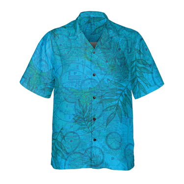 AOP Coconut Button Shirt The New Orleans Blues Coconut Button Aloha Shirt