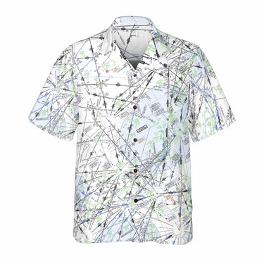 AOP Coconut Button Shirt The New York IFR Tracks Coconut Button Camp Shirt
