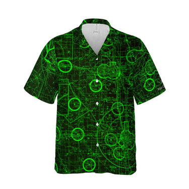 AOP Hawaiian Shirt S The North Dakota Night Vision Shirt