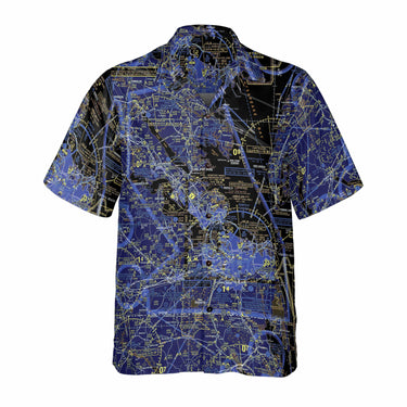 AOP Coconut Button Shirt The Oceana Super Hornet Night Flight Coconut Button Aloha Shirt