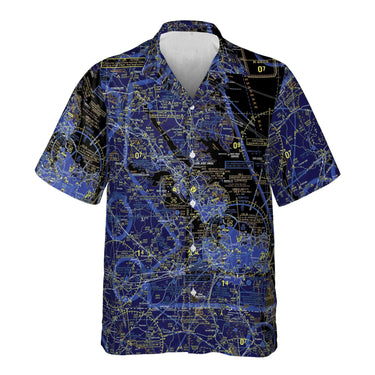 AOP Hawaiian Shirt The Oceana Super Hornet Night Vision Pocket Camp Shirt