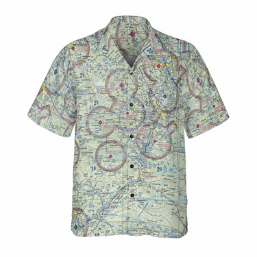 AOP Coconut Button Shirt The Ohio River Valley Aviator Coconut Button Camp Shirt