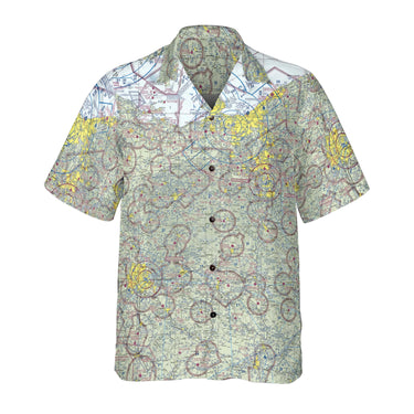 AOP Coconut Button Shirt The Ohio Valley Aviator VFR Coconut Button Camp Shirt