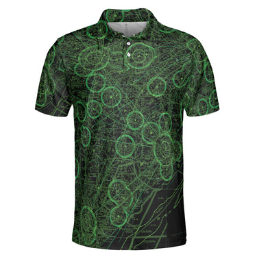 AOP Polo Shirt The Palmetto State Night Vision Polo Shirt