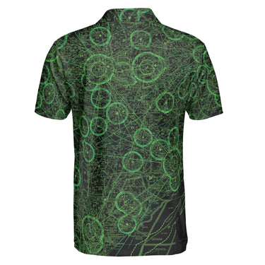 AOP Polo Shirt The Palmetto State Night Vision Polo Shirt