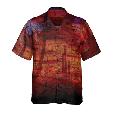AOP Coconut Button Shirt The Phoenix and Scottsdale Sunset Flight Coconut Button Camp Shirt
