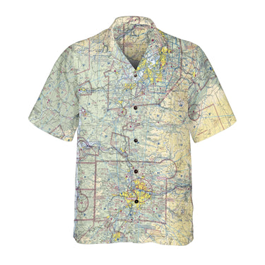AOP Coconut Button Shirt The Portland to Seattle Aviator VFR Coconut Button Camp Shirt