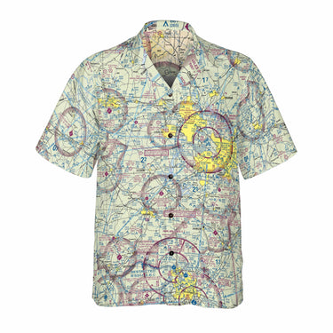 AOP Coconut Button Shirt The Raleigh Durham VFR Coconut Button Camp Shirt