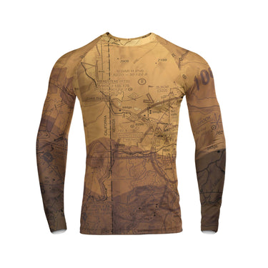 Long Sleeve Rash Guard The Reno Mountain Long-Sleeve Compression Base Layer Shirt