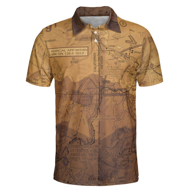AOP Polo Shirt The Reno Mountain Polo Shirt