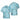 AOP Coconut Button Shirt The Sacramento Tropical Turquoise Coconut Button Camp Shirt