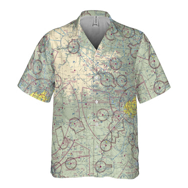 AOP Hawaiian Shirt The San Antonio to Gillespie County Pocket Camp Shirt