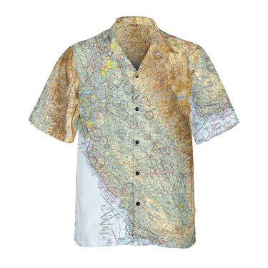 AOP Coconut Button Shirt The San Joaquin Valley VFR Coconut Button Camp Shirt