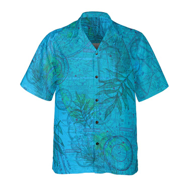 AOP Coconut Button Shirt The South Florida Blues VFR Coconut Button Camp Shirt