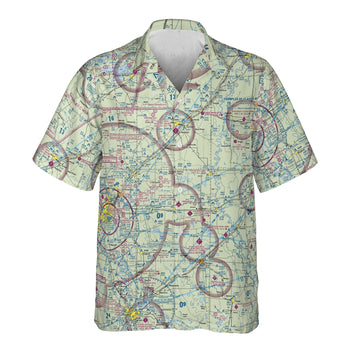AOP Hawaiian Shirt The Sweet Springs Searcy Arkansas VFR Pocket Camp Shirt