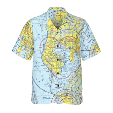 AOP Coconut Button Shirt The Tampa Bay Clearwater VFR Coconut Button Camp Shirt