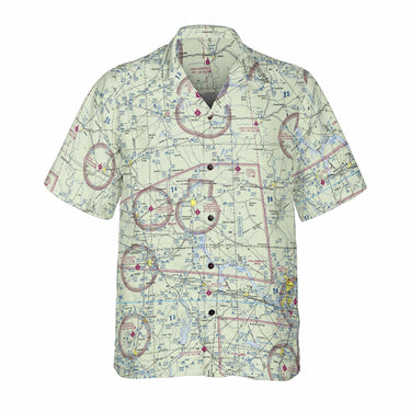 AOP Coconut Button Shirt The Tennessee River Flight Above Coconut Button Camp Shirt