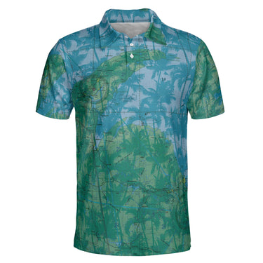 AOP Polo Shirt The Tropical Summer Newberry and U.P. Pilot Polo