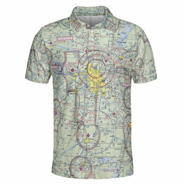 AOP Polo Shirt The Tulsa Flight Above Polo Shirt