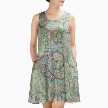 AOP Sleeveless Dress The Wisconsin Volk MOA Sundress
