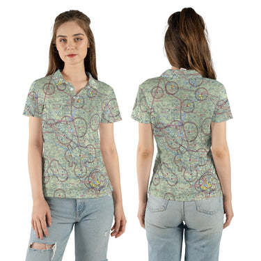 Women Polo Shirt The Wisconsin Volk MOA Women's Polo Shirt