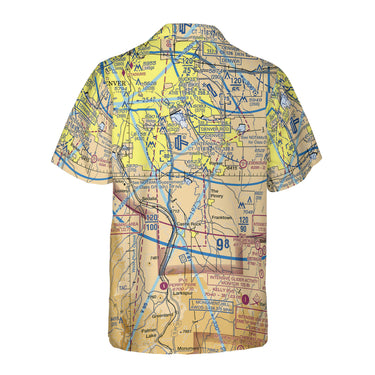 The Centennial Airport Coconut Button Camp Shirt
