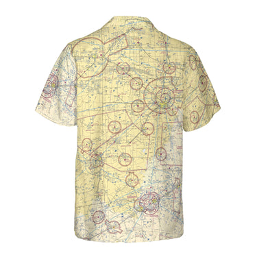 The Lubbock - Midland - Hobbs VFR Coconut Button Camp Shirt
