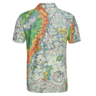 The Stormy Spirit of St. Louis Men's Polo Shirt