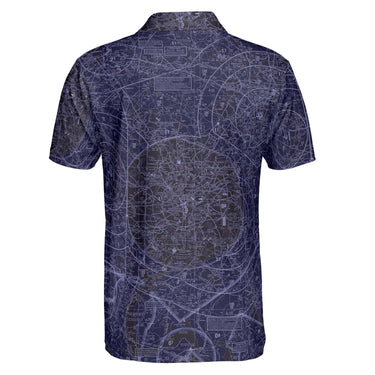 The Washington DC Night Flight Polo Shirt