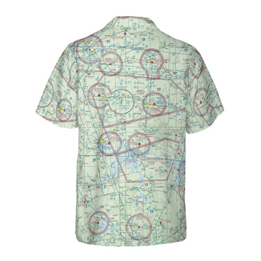 The Whiteman AFB Coconut Button Camp Shirt