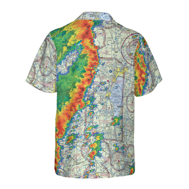 The Stormy Wisconsin VFR Coconut Button Camp Shirt