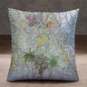 AOP Pillow Cover Orlando Tropical Palms Square Pillow Cover