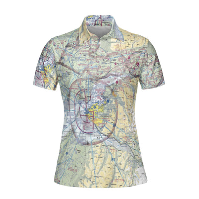 Women Polo Shirt The Anchorage Aviator Women's Polo Shirt