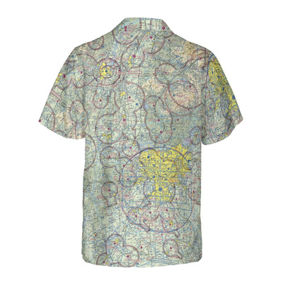 AOP Custom Regular Fit Hawaii Shirt The Atlanta to Chattanooga Flight Above Coconut Button Camp Shirt
