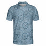 AOP Polo Shirt The Auburn Blues Sports Polo