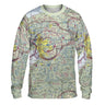 AOP Long Sleeve Tee The Buffalo VFR Long Sleeve Performance Crewneck Shirt
