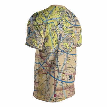 AOP T-Shirt The Centennial Airport Custom Crewneck Shirt