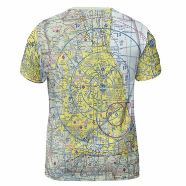 AOP T-Shirt The Chicago VFR Short Sleeve Performance Crewneck Shirt