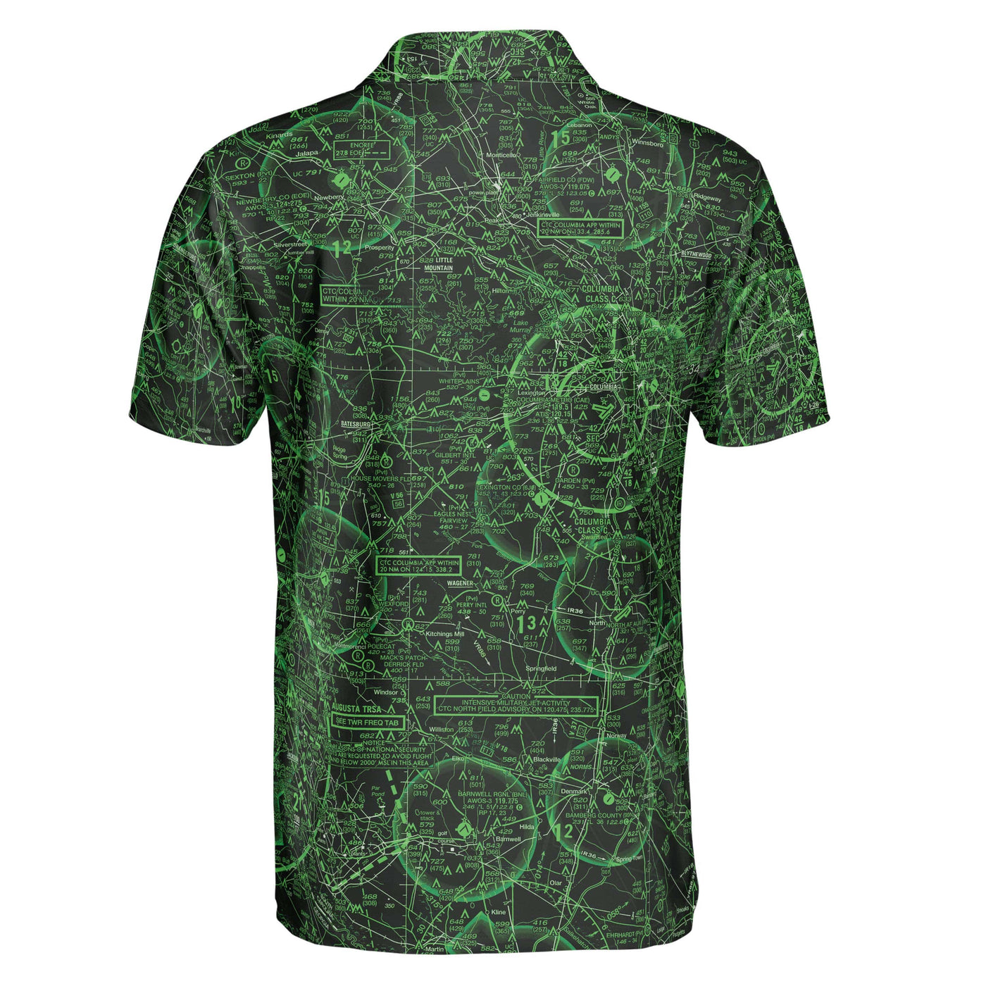 AOP Polo Shirt The Columbia SC Night Vision Polo Shirt