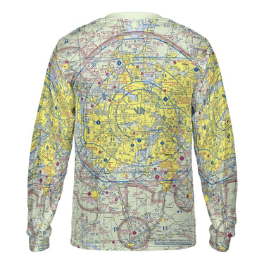 AOP Long Sleeve Tee The Dallas Aviator Long Sleeve Performance Crewneck Shirt