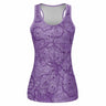 AOP Womens Tank Top The Dayton Aviator Purple Women's Tank Top