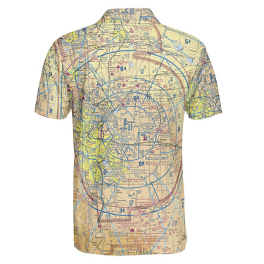 AOP Polo Shirt The Denver Aviator VFR Polo Shirt