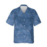AOP Hawaiian Shirt The Fallbrook to Catalina Blue Tropical Camp Shirt