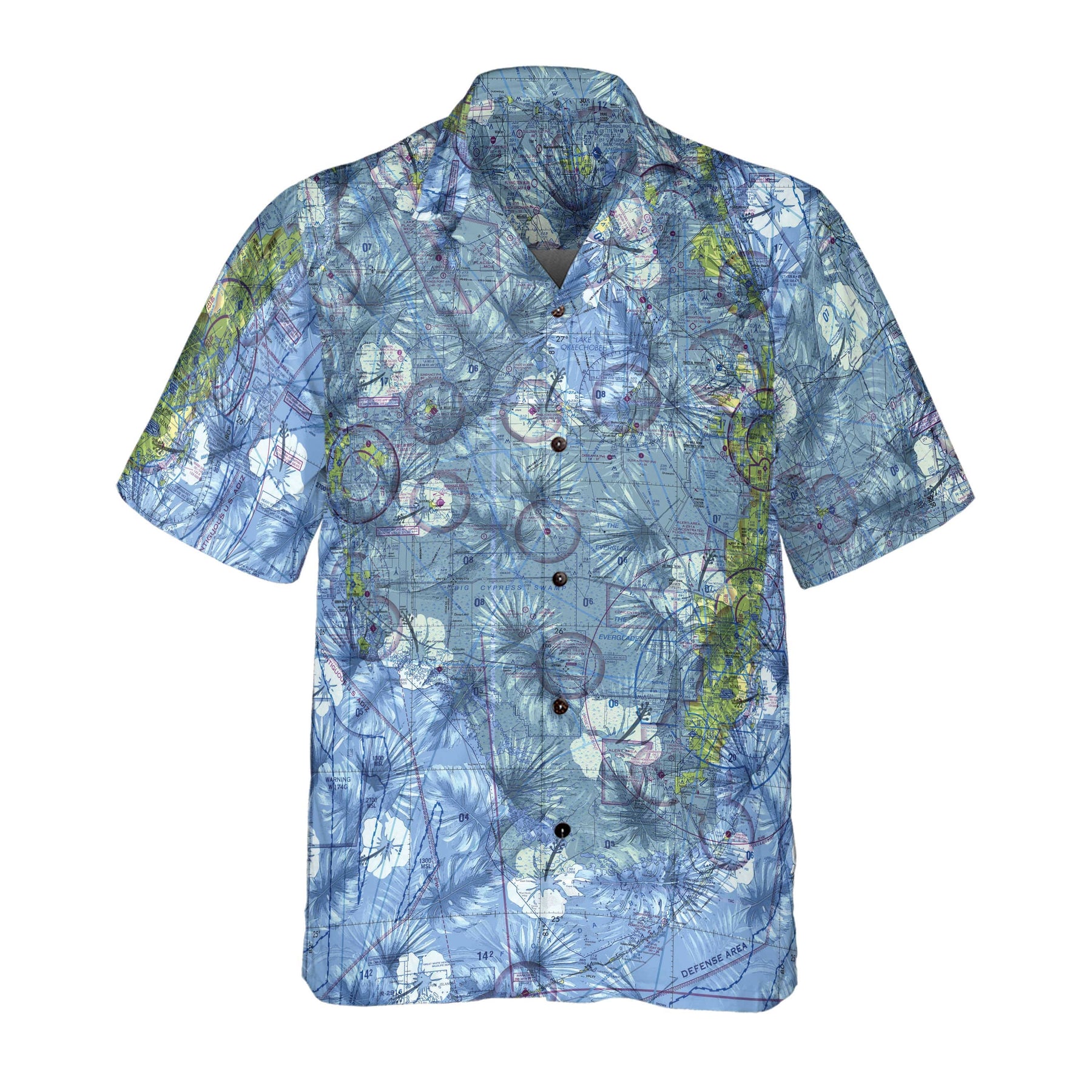 The Florida Casual Aviator Coconut Button Camp Shirt – pilotquarters