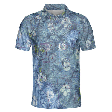 AOP Polo Shirt The Florida Casual Aviator Tropical Polo