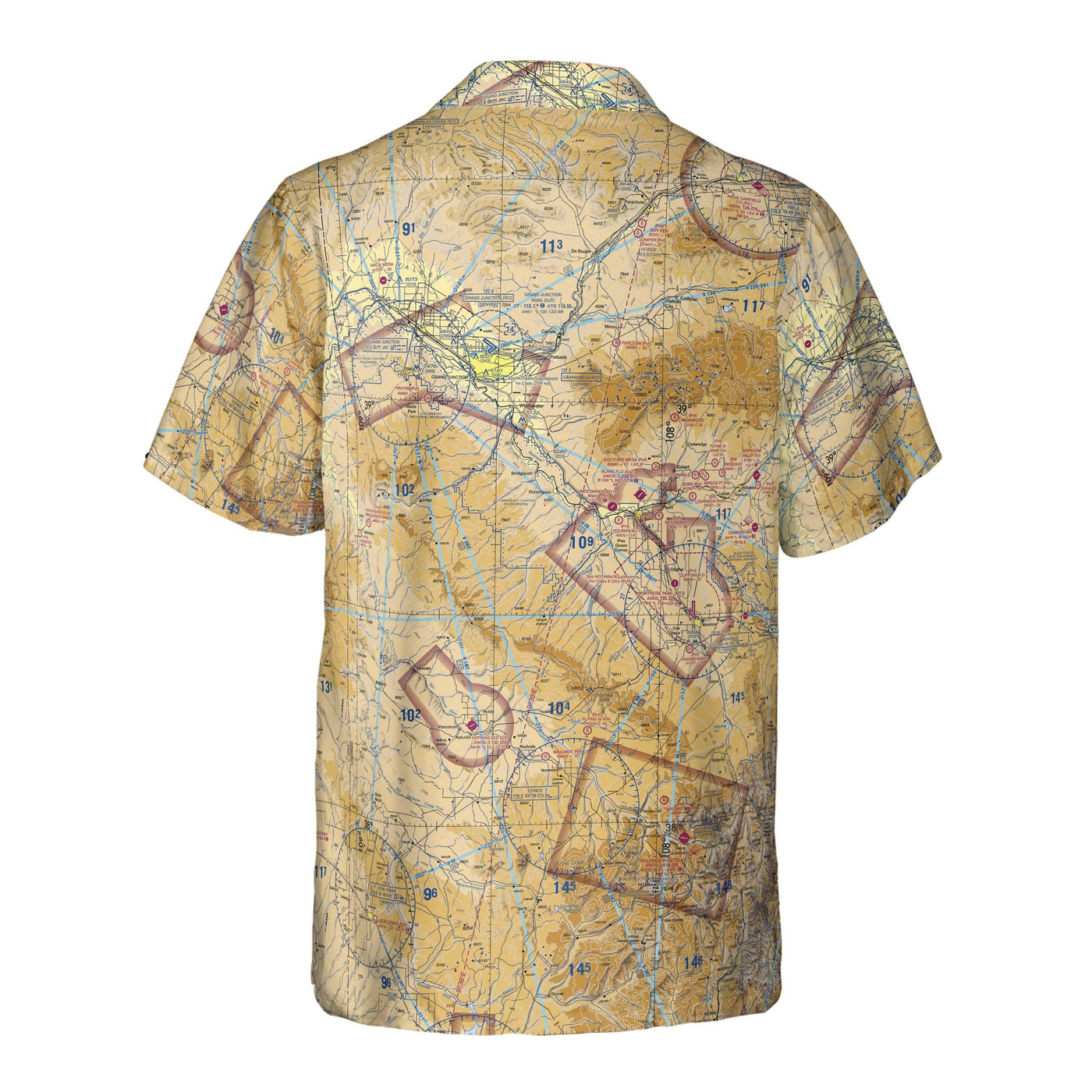 AOP Pocket Hawaiian Shirt The Grand Junction Pocket Camp Shirt