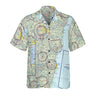 AOP Coconut Button Shirt The Green Bay Aviator Coconut Button Camp Shirt